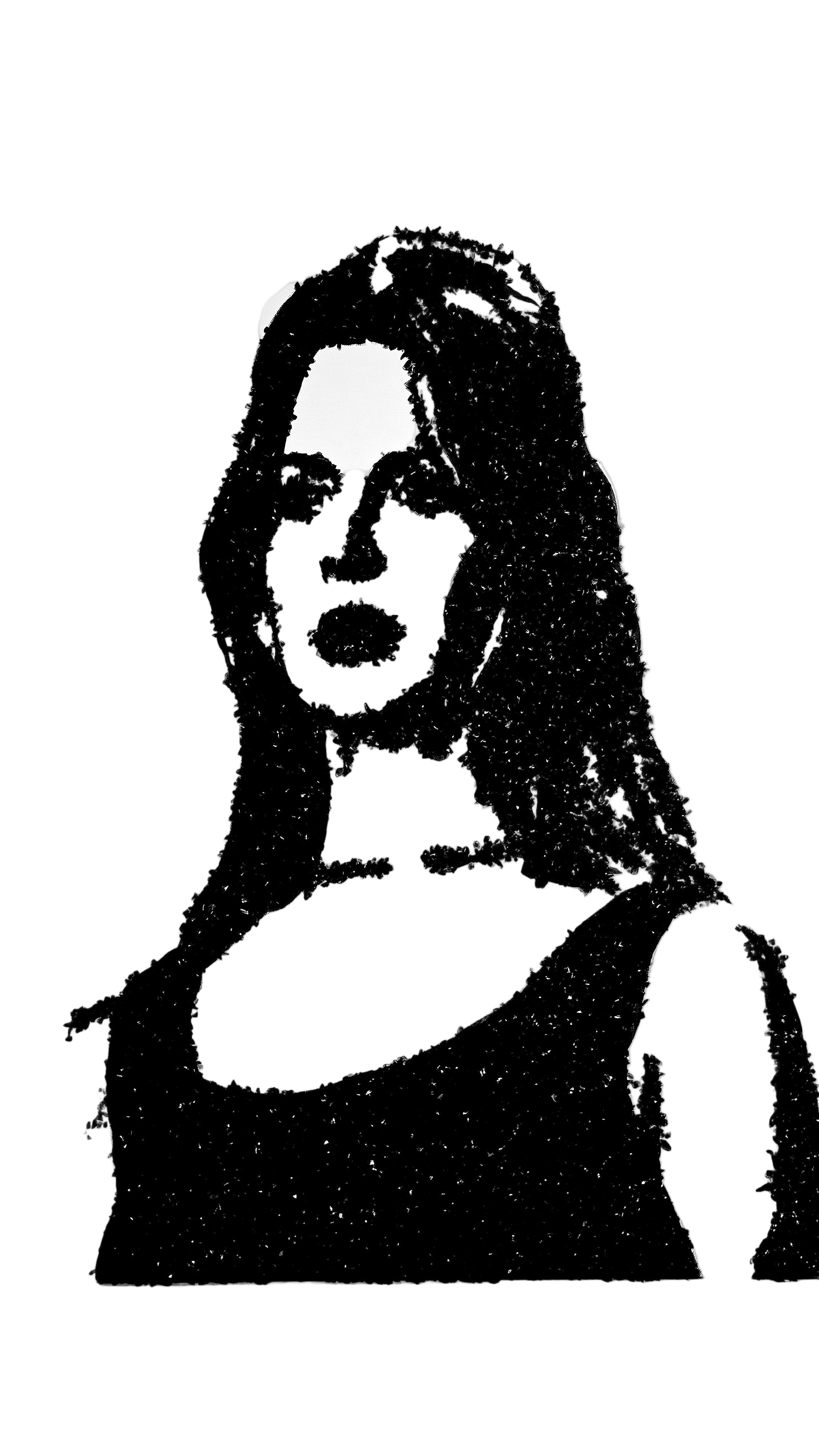 Lana Del Rey Obsidian Canvas
