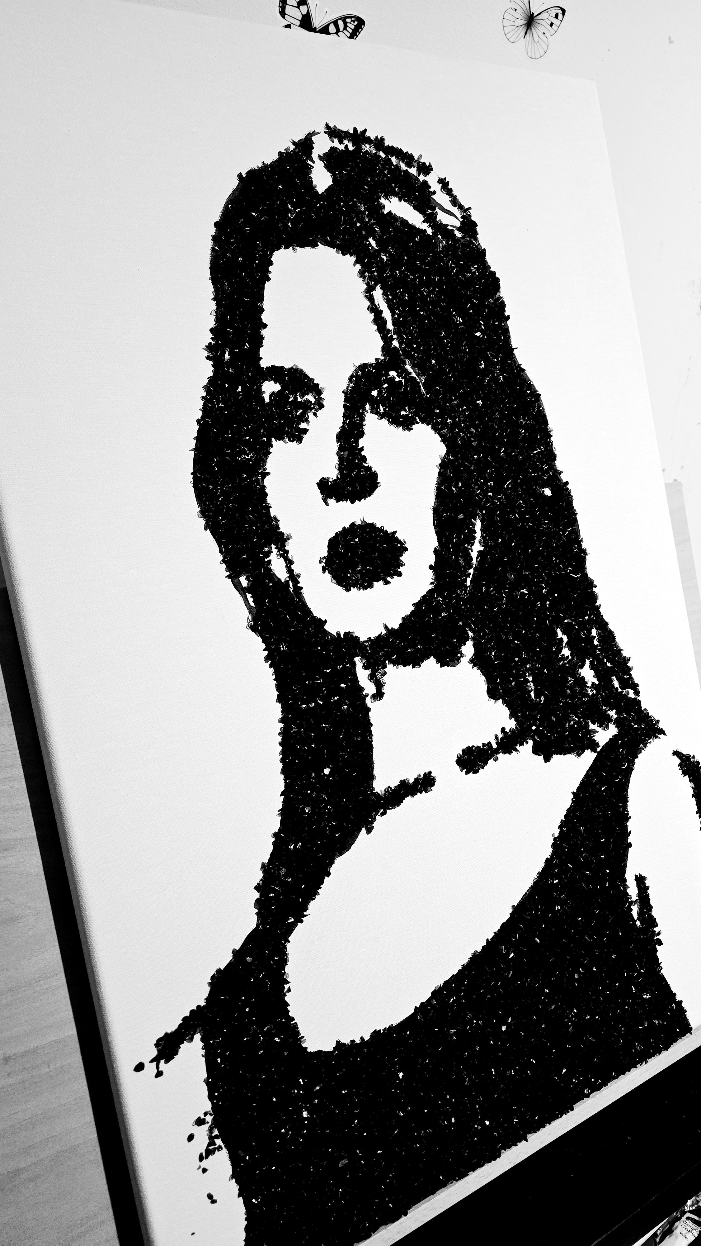Lana Del Rey Obsidian Canvas