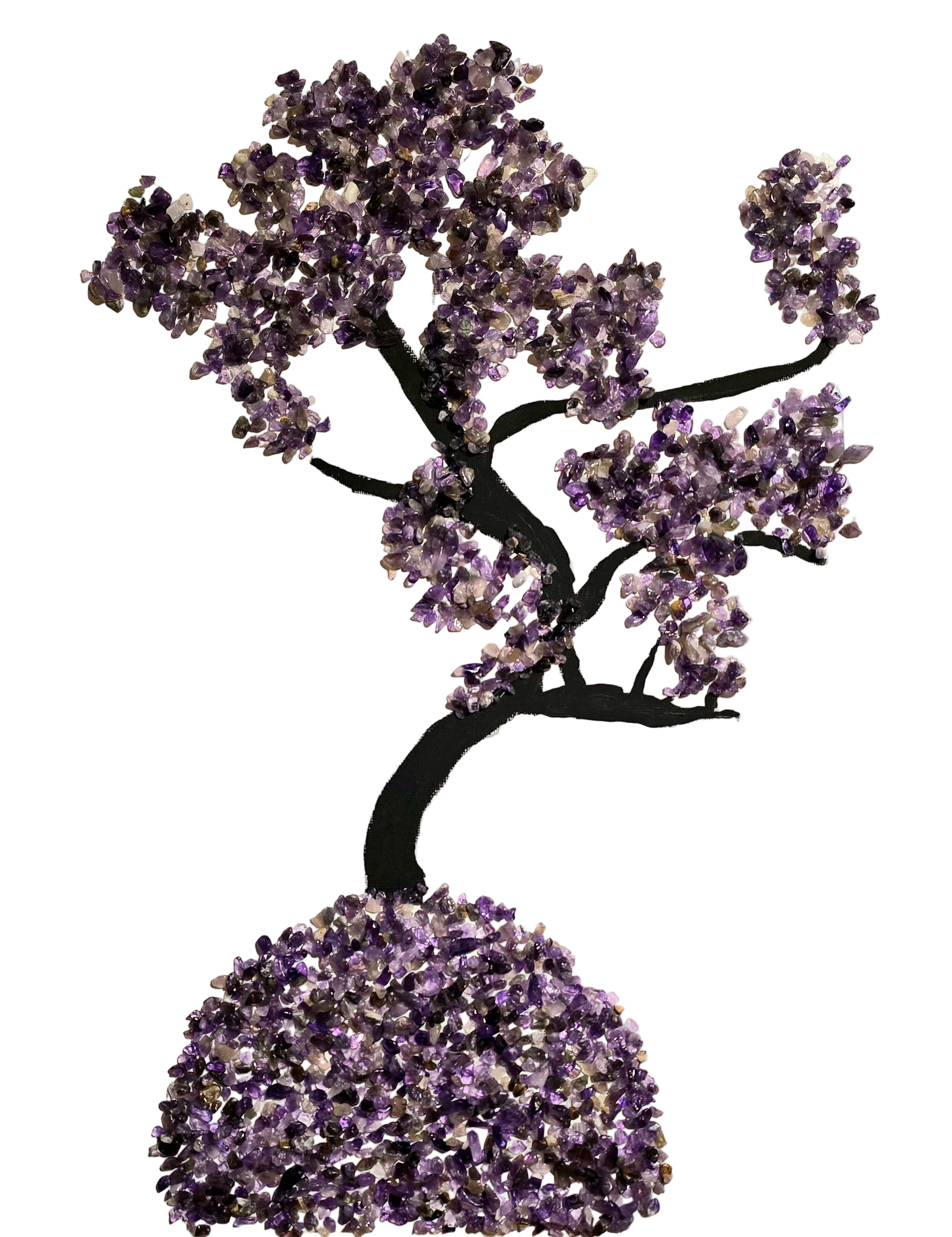 Amethyst Tree Canvas