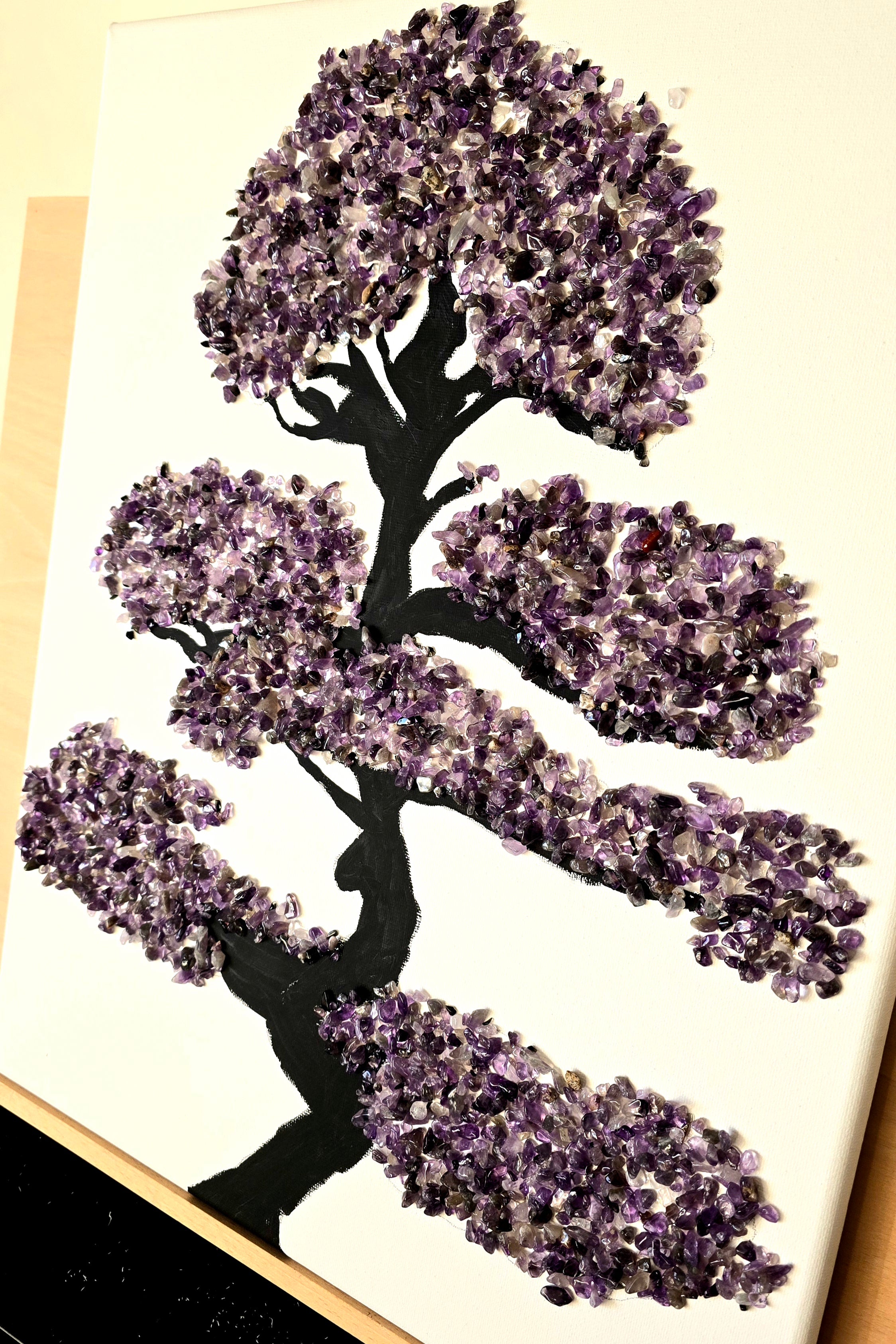 Amethyst Tree Canvas