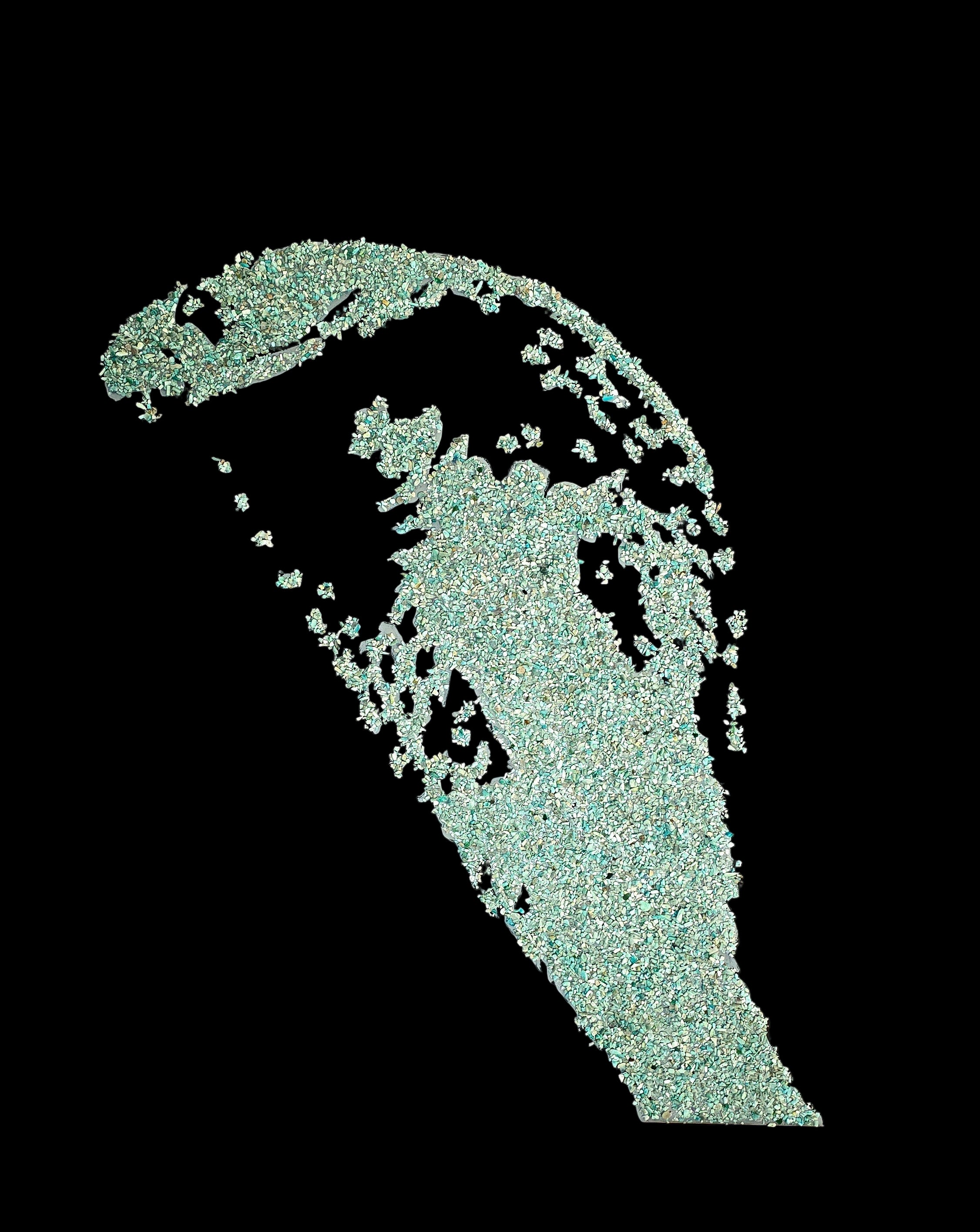 Snake Amazonite Canvas