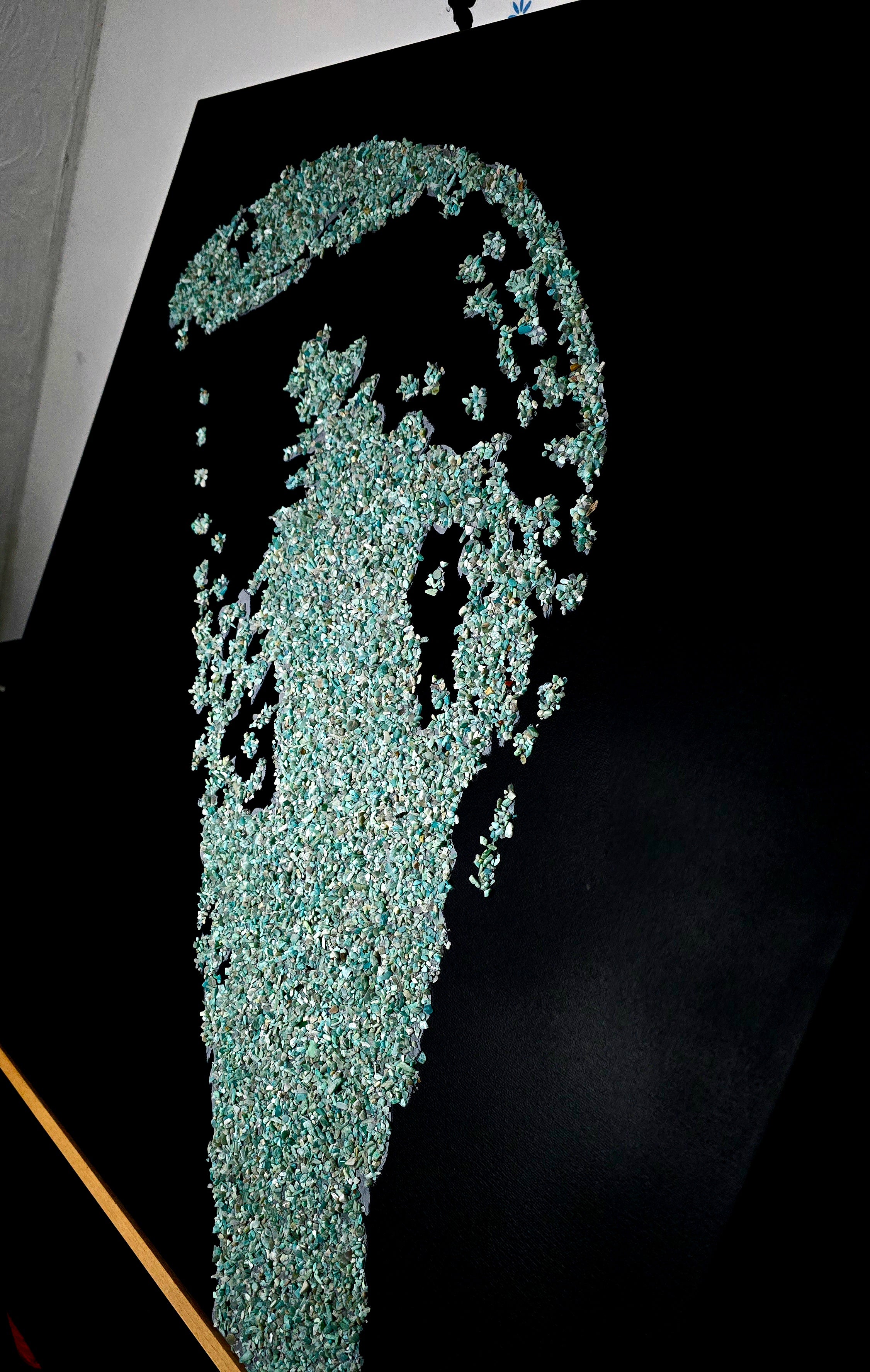 Snake Amazonite Canvas
