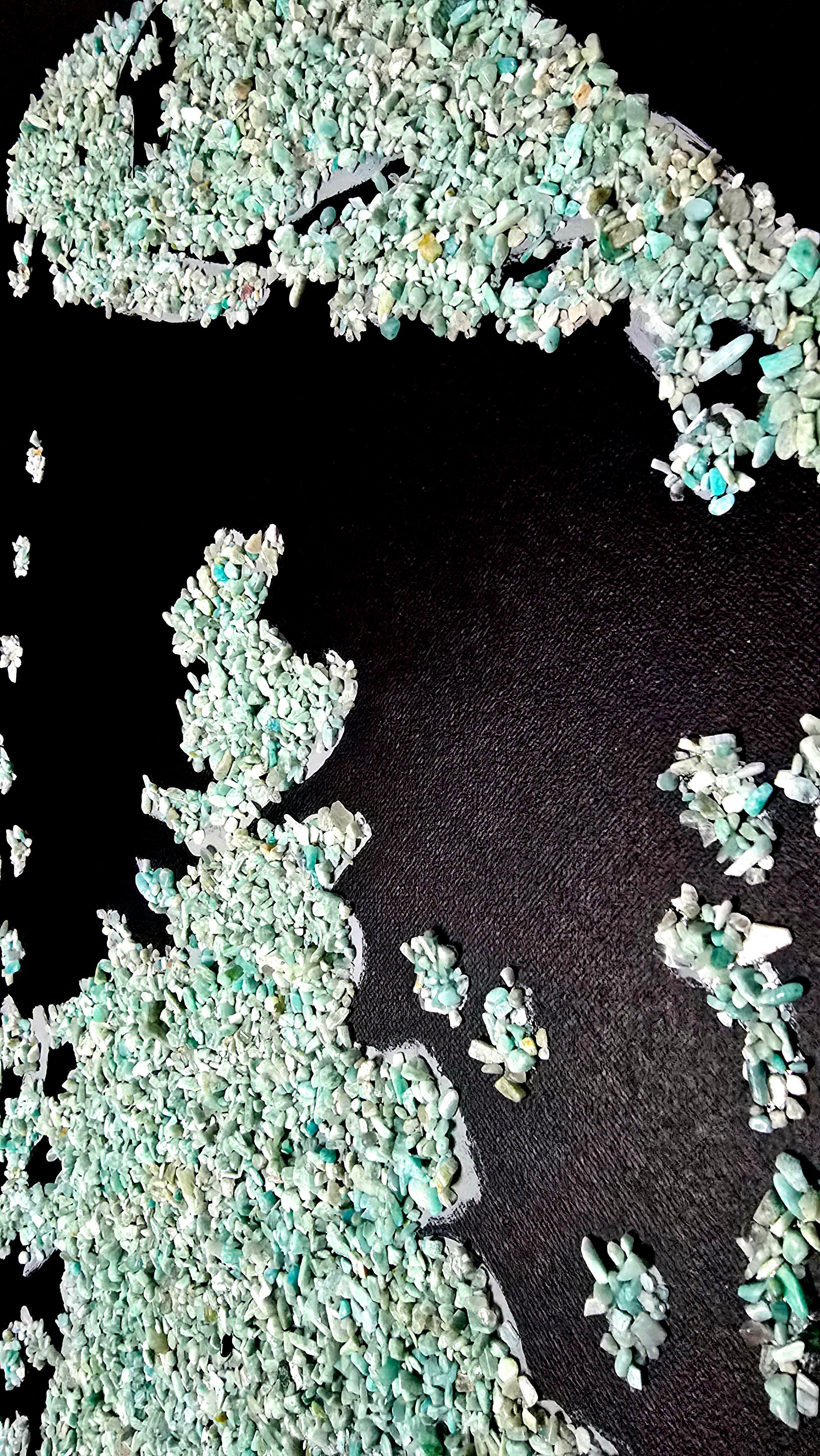 Snake Amazonite Canvas